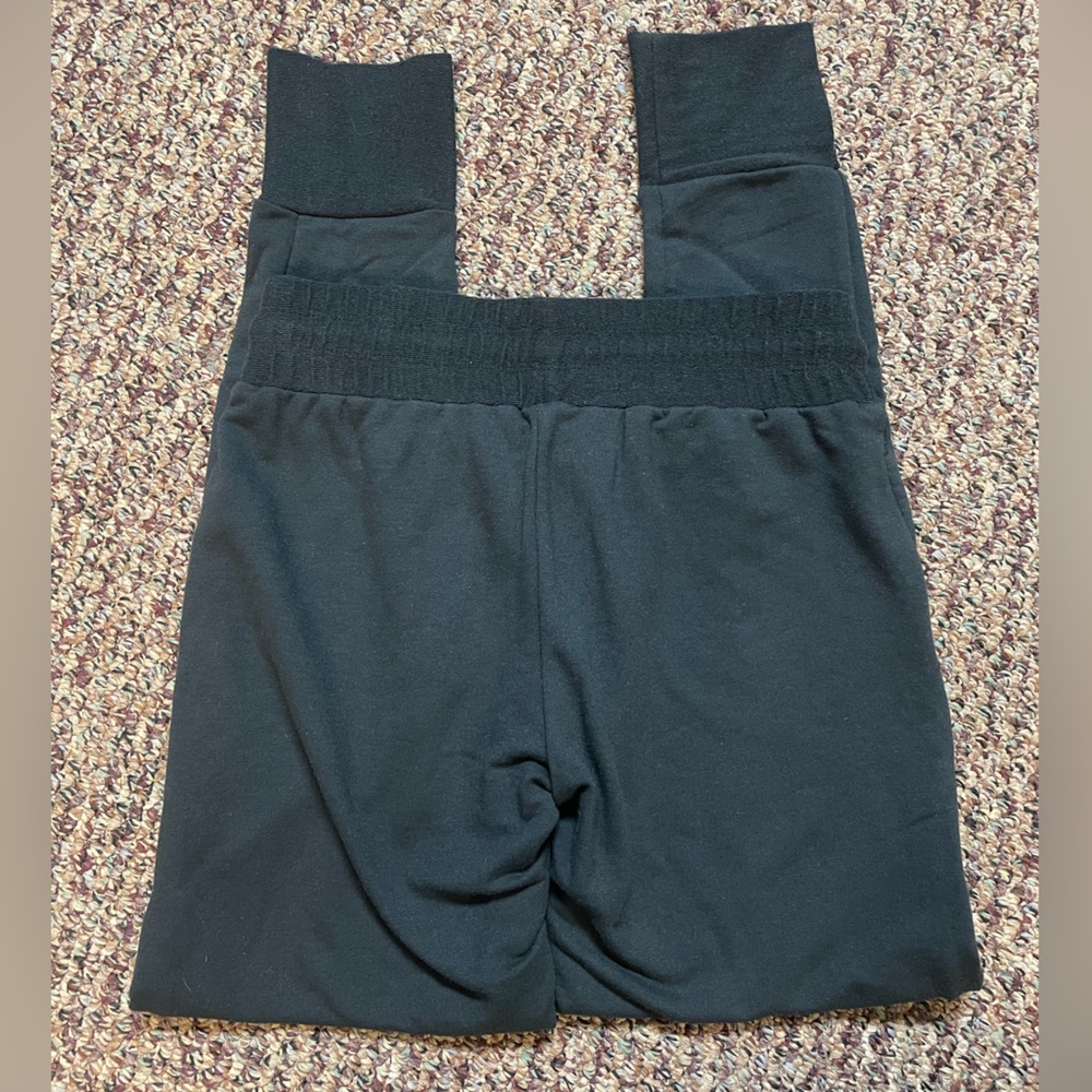 NWOT Free People Movement Black Sunny Drawstring Jogger Sweatpants, Size XS - Picture 3 of 7